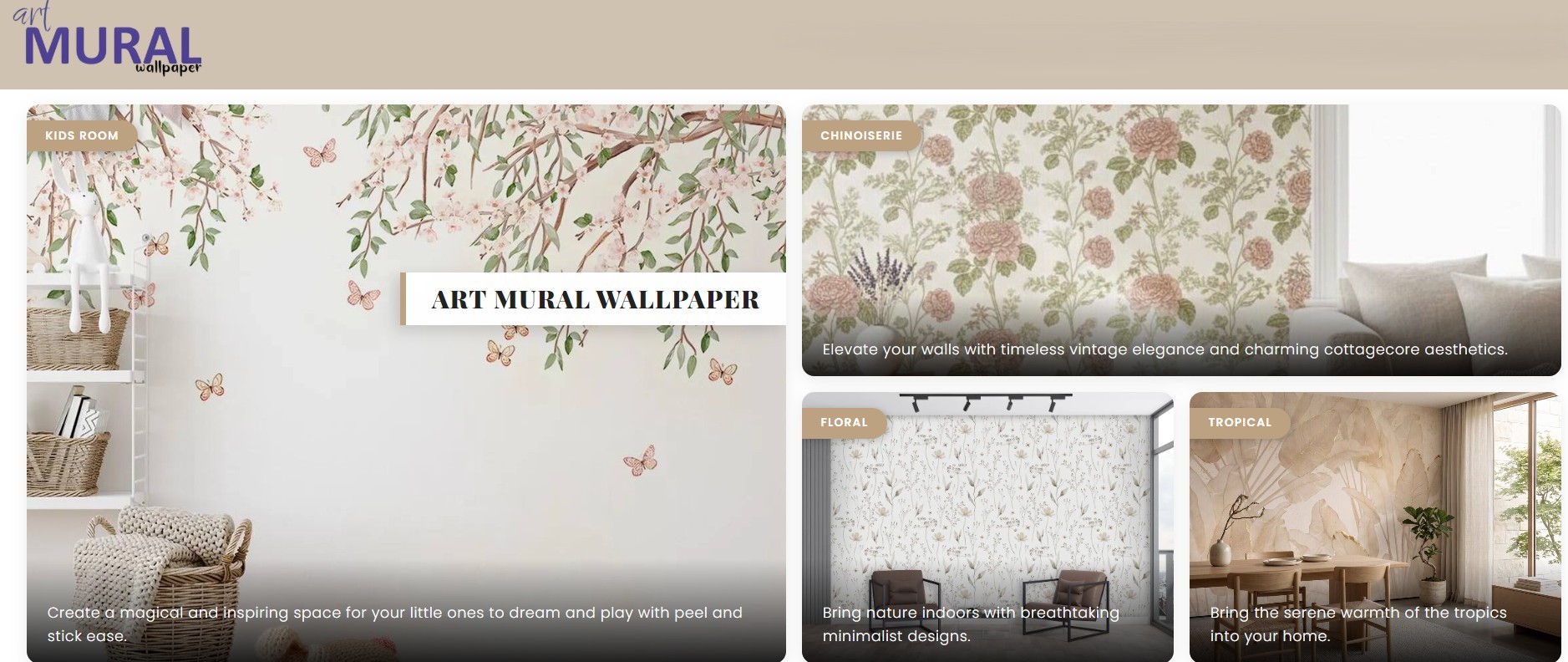 art mural wallpaper